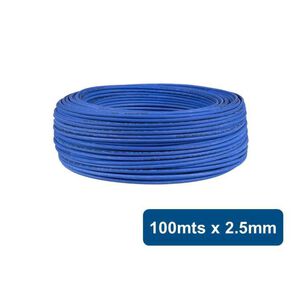 Cable Eva H07z1-k 100mts 2.5mm Azul
